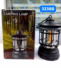 چراغ فانوسی شارژی کمپی | خرید چراغ کمپینگ با نوردهی عالی