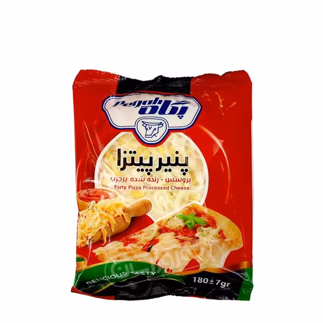 پنیر پیتزا پروسس رنده شده پرچرب پگاه 180 گرمی
