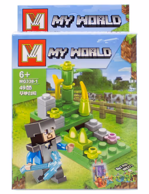 لگو 49 تکه ماینکرافت کد MG338-1