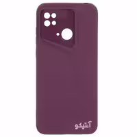 قاب ژله ای Porsche Design محافظ لنزدار مناسب برای Xiaomi Redmi 10c / Poco C40-بنفش