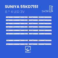 بک لایت تلویزیون سونیا مدل 55KD7151