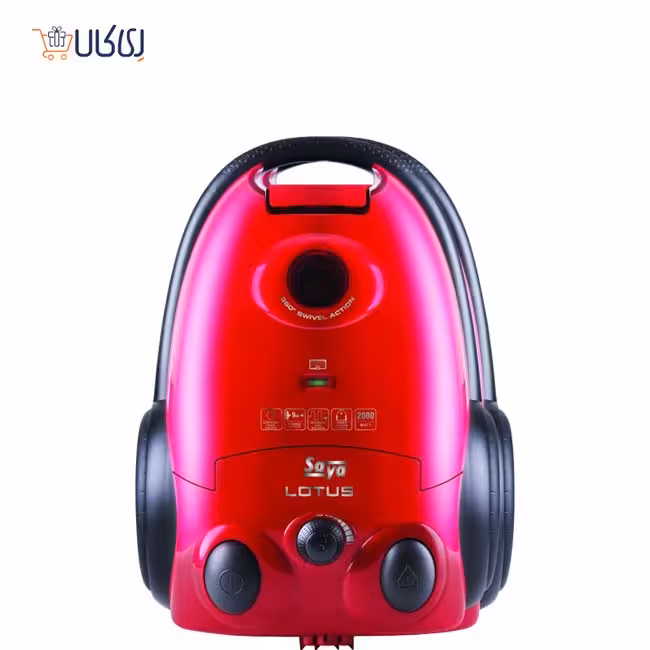 جاروبرقی سایا 2000 وات قرمز مدل SAYA LOTUS Vacuum Cleaner
