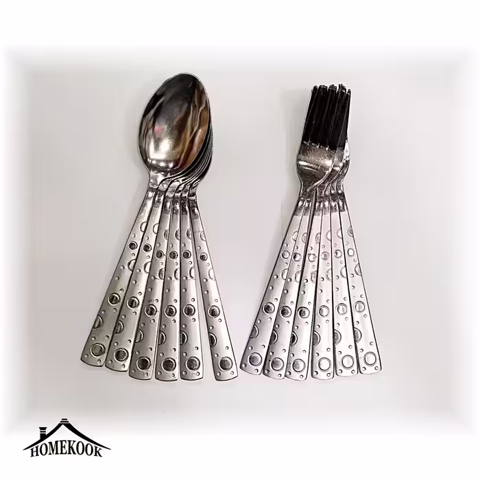 قاشق چنگال دم دستی غذا خوری