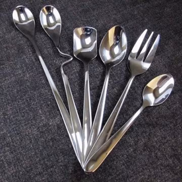 سرویس قاشق و چنگال استیل یونیک مدل دونا 24 نفره ارسال رایگان 