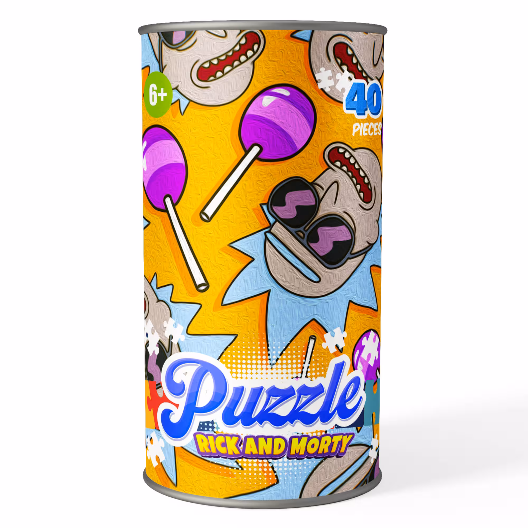 پازل 40 تکه کارتون ریک و مورتی