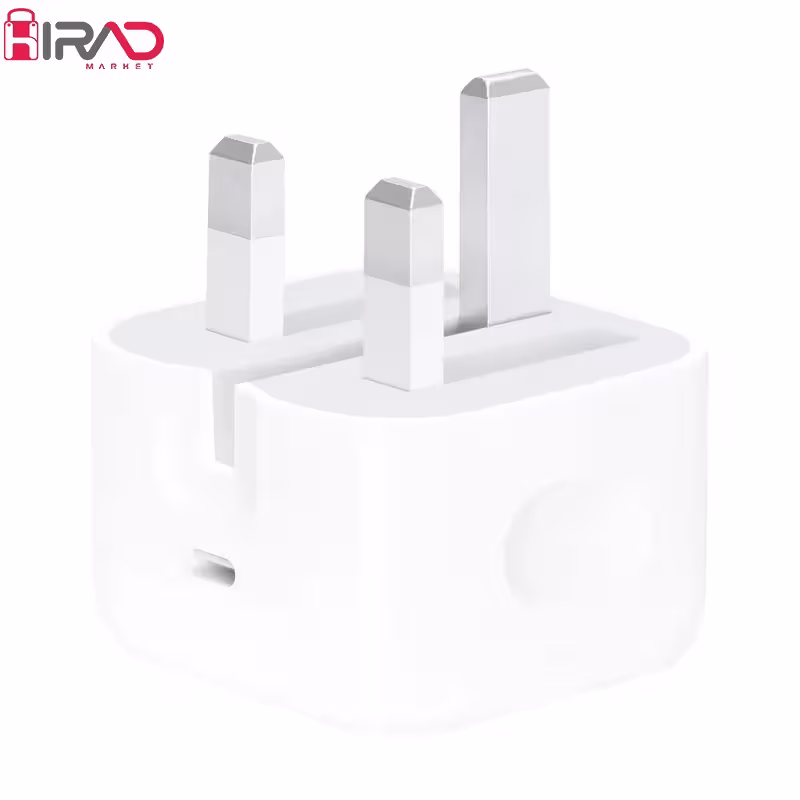 شارژر دیواری اپل 20 وات مدل 3 پین B/A اورجینال