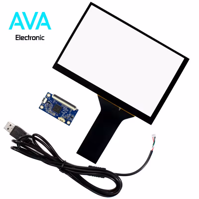 تاچ اسکرین خازنی 7 اینچ به همراه برد رابط USB