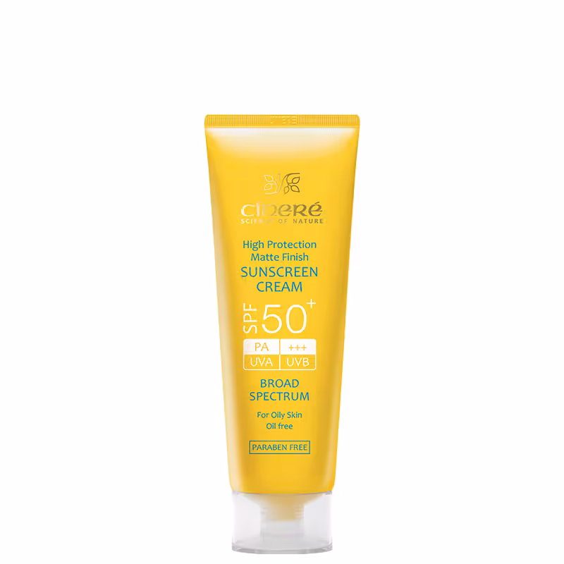 کرم ضد آفتاب SPF50 فاقد رنگ و چربی سینره