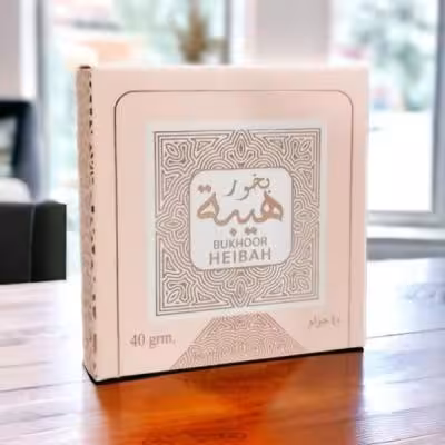 بخور هیبه برند ارض الزعفران 40 گرم bukhoor heibah