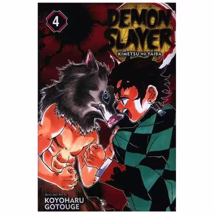 کتاب مانگا شیطان کش Demon Slayer 04 اثر Koyoharu Gotouge