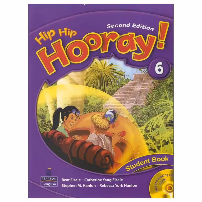 کتاب HIP HIP HOORAY 6 اثر Stephen M. Hanlon انتشارات لانگمن