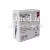 نوار تست قند خون 50 عددی گلوکو داکتر gluco dr مدل agm-2200 ساخت کره - فروشگاه تجهیزات پزشکی جی مِد
