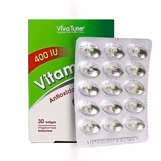 کپسول نرم ژلاتینی ویتامین E 400 واحد ویواتیون 30 عدد | Vivatune Vitamin E 400IU Softgel Capsules 30pcs