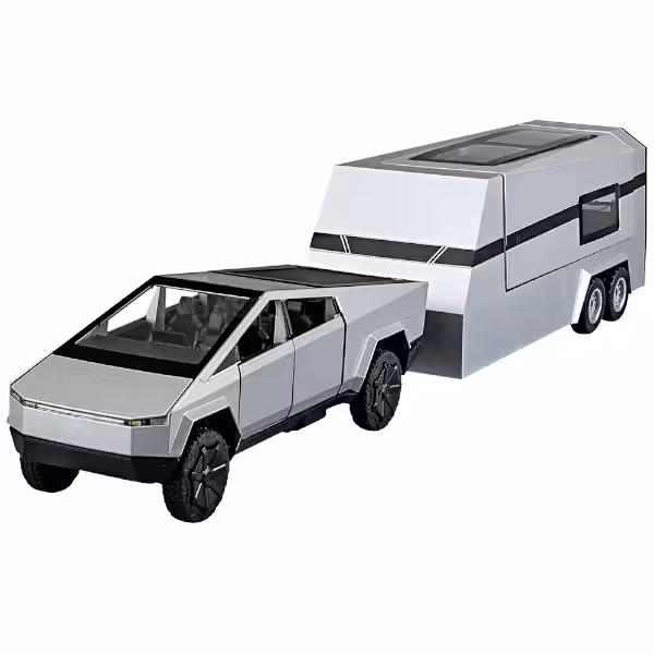 ماشین بازی مدل Tesla Pickup Trailer