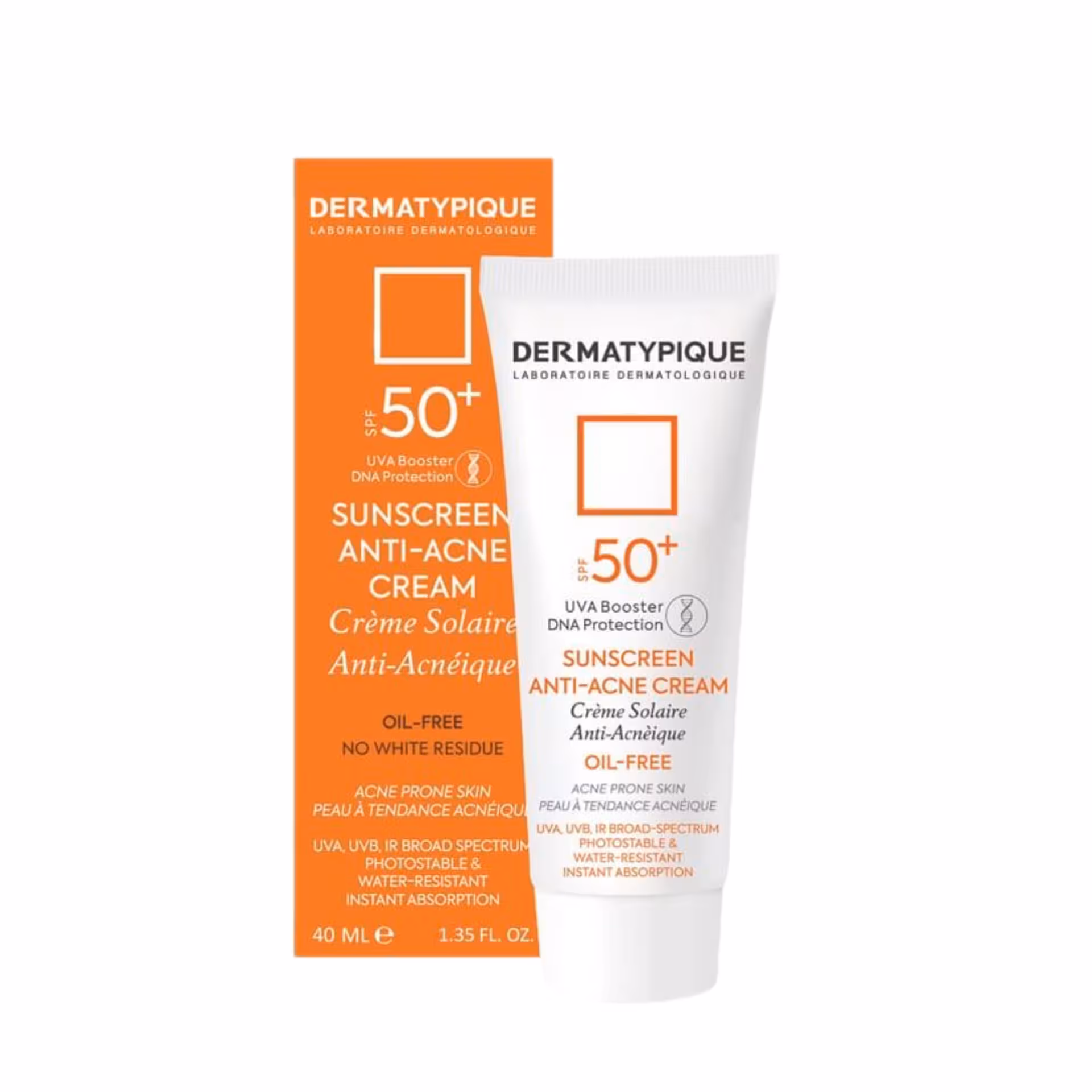 کرم ضدآفتاب پوست چرب و جوشی spf 50 درماتیپیک حجم 40میل