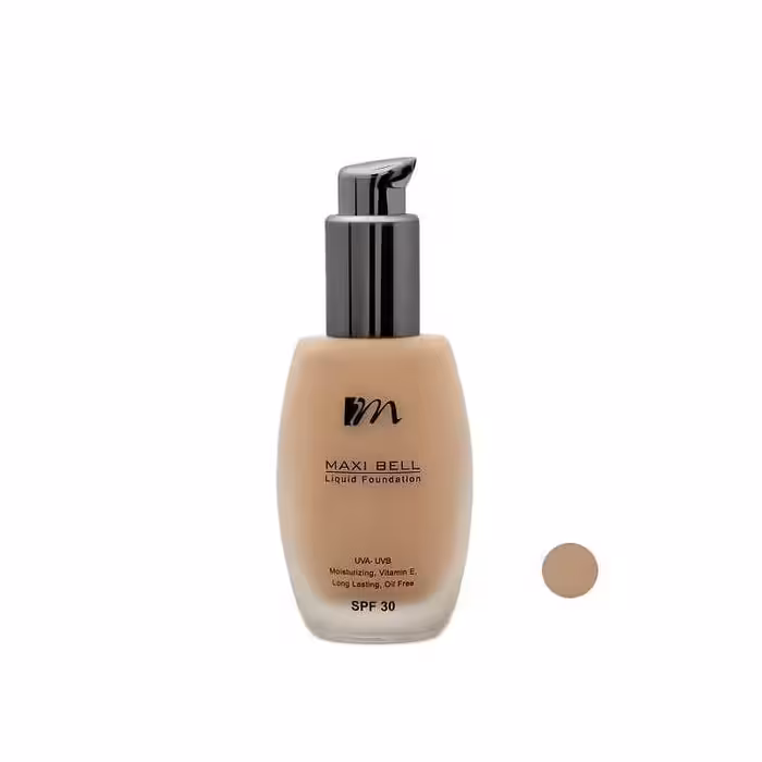 کرم پودر مکسی بل مدل llv شماره 206 حجم 35 میلی لیتر