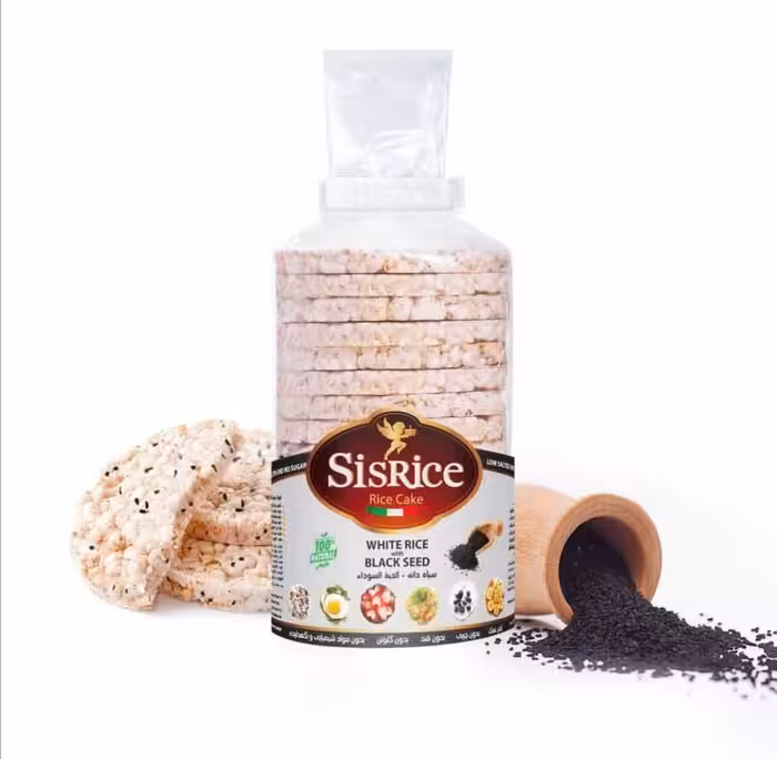 رایس کیک سیاه دانه سیس رایس