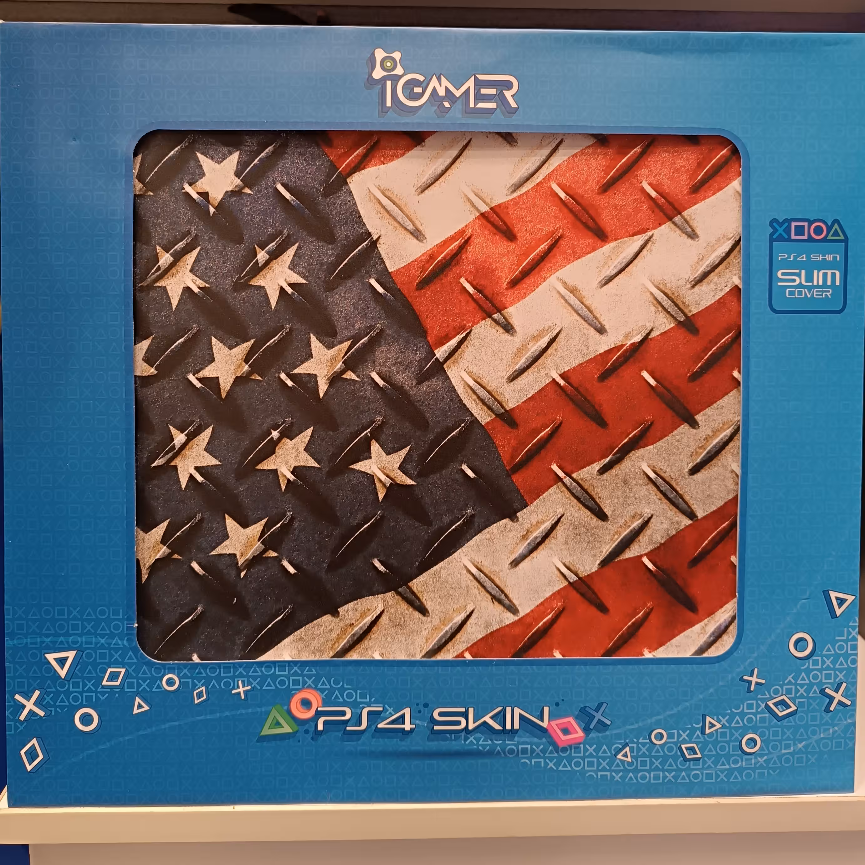 برچسب محافظ ps4 طرح پرچم