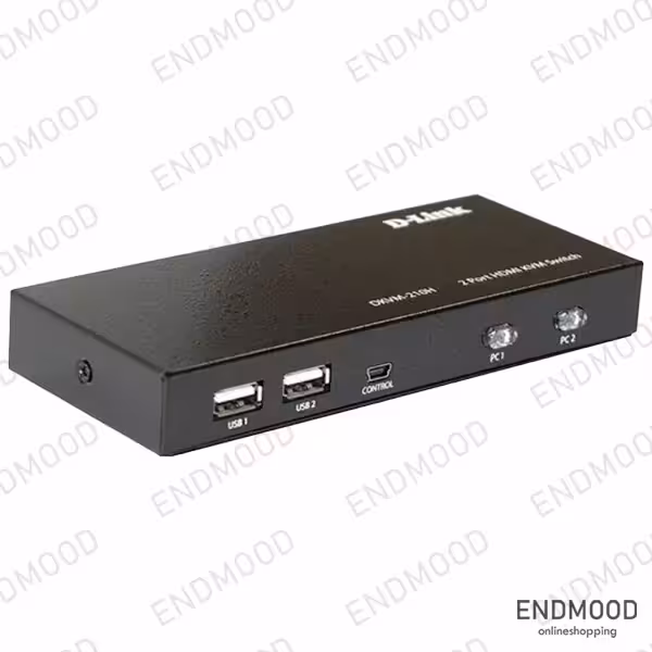 سوئیچ 2 پورت KVM دی لینک مدل DKVM-210H