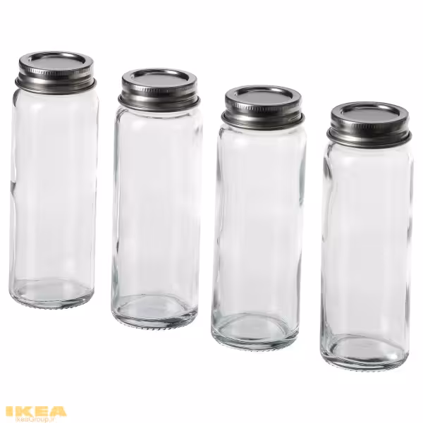 جا ادویه 4 تایی 10 cl مدل CITRONHAJ | برند ایکیا | ارسال 15 الی 20 روز کاری