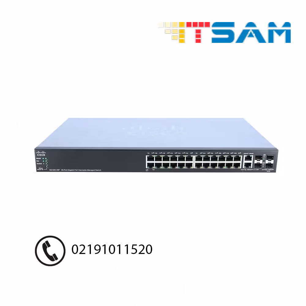 سوئیچ سیسکو مدل SG500-28P