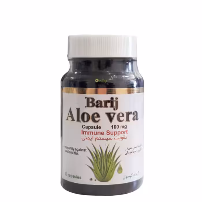 کپسول آلوئه ورا باریج Barij Essence Aloe Vera