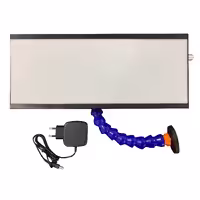 پنل نور متصل به بدنه 4 لاین پایه آهنربایی صافکاری ترکیه مدل PDR-PTU-9801