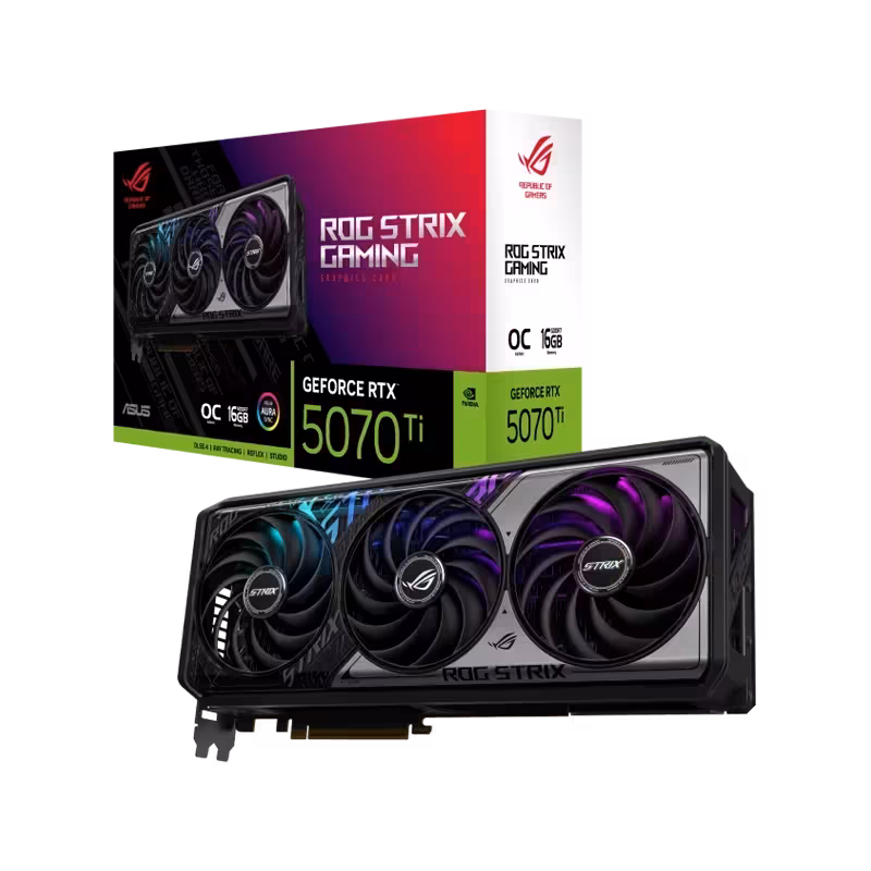 STRIX RTX5070TI O16G | خنک‌سازی پیشرفته و طراحی خاص
