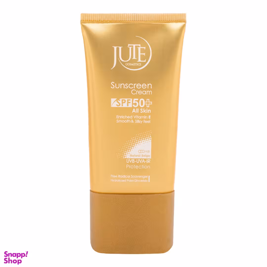 کرم ضد آفتاب ژوت بژ طبیعی SPF50 مناسب انواع پوست