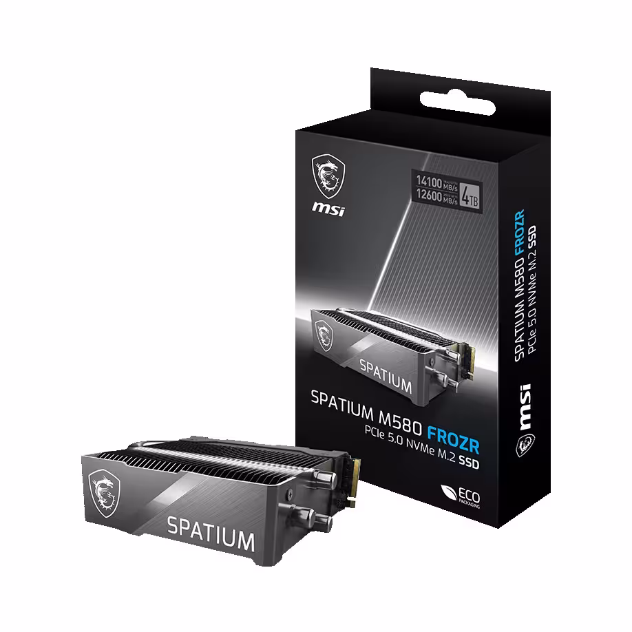 اس اس دی ام اس آی SPATIUM M580 FROZR GEN 5.0 ظرفیت 4 ترابایت