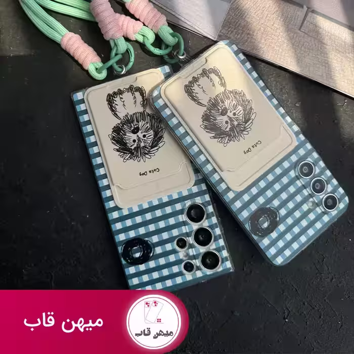 قاب گوشی سامسونگ سگ نقاشی کیوت جاکارتی   بندست - کد (42207)