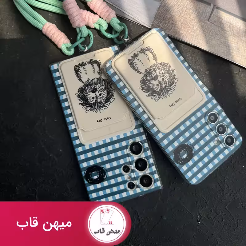 قاب گوشی سامسونگ سگ نقاشی کیوت جاکارتی   بندست - کد (42207)