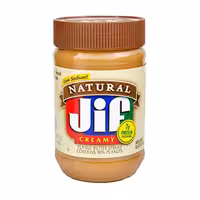 کره بادام زمینی جیف کم سدیم نچرال 454 گرم – Jif low sodium