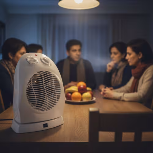 فن هیتر و بخاری برقی نوا مدل LQ616B