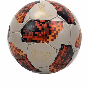 توپ فوتبال دوختی طرح جام جهانی روسیه