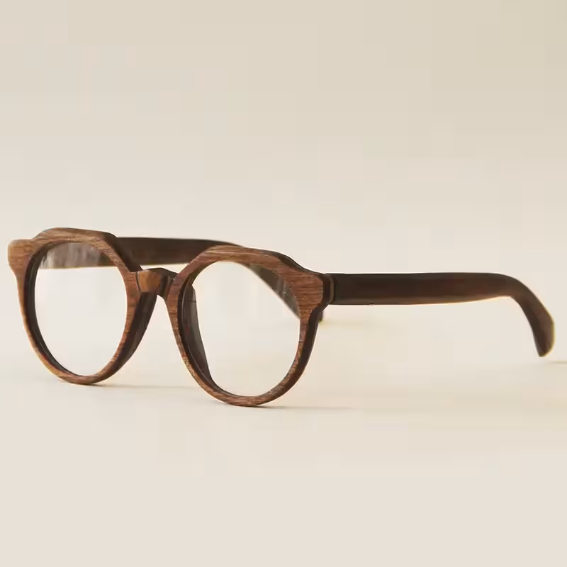 عینک چوبی کد 041