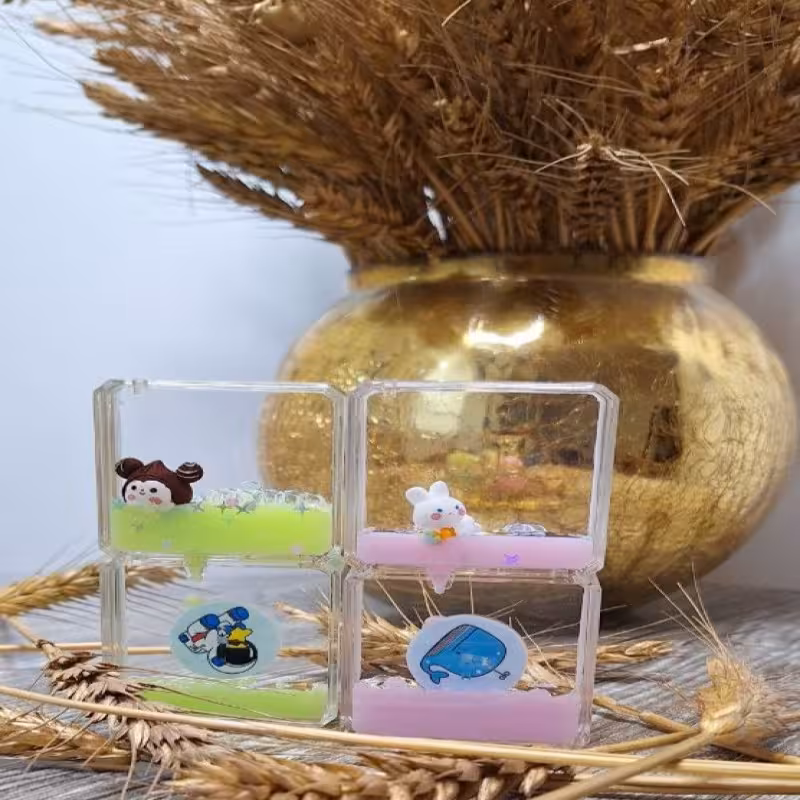 ساعت شنی (روغنی)  طرح مربعی مدل T2