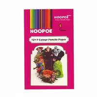 مداد رنگی روزنامه ای 13 رنگ هوپ HOOPOE کد 20