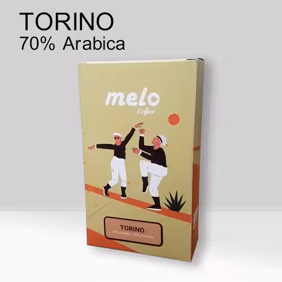 قهوه ملو مدل 70 درصد عربیکا Torino (250 گرمی)20