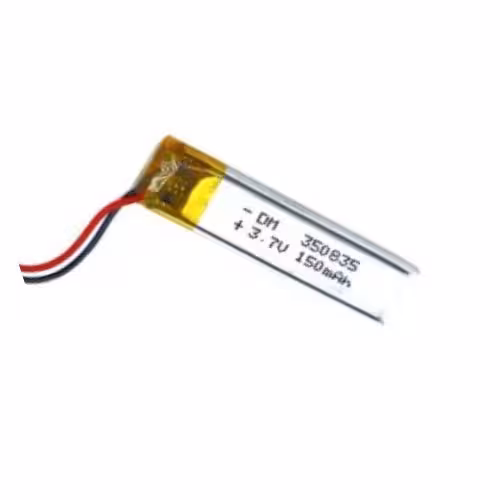 باتری پلیمر سایز 350835 ظرفیت 150 میلی آمپر