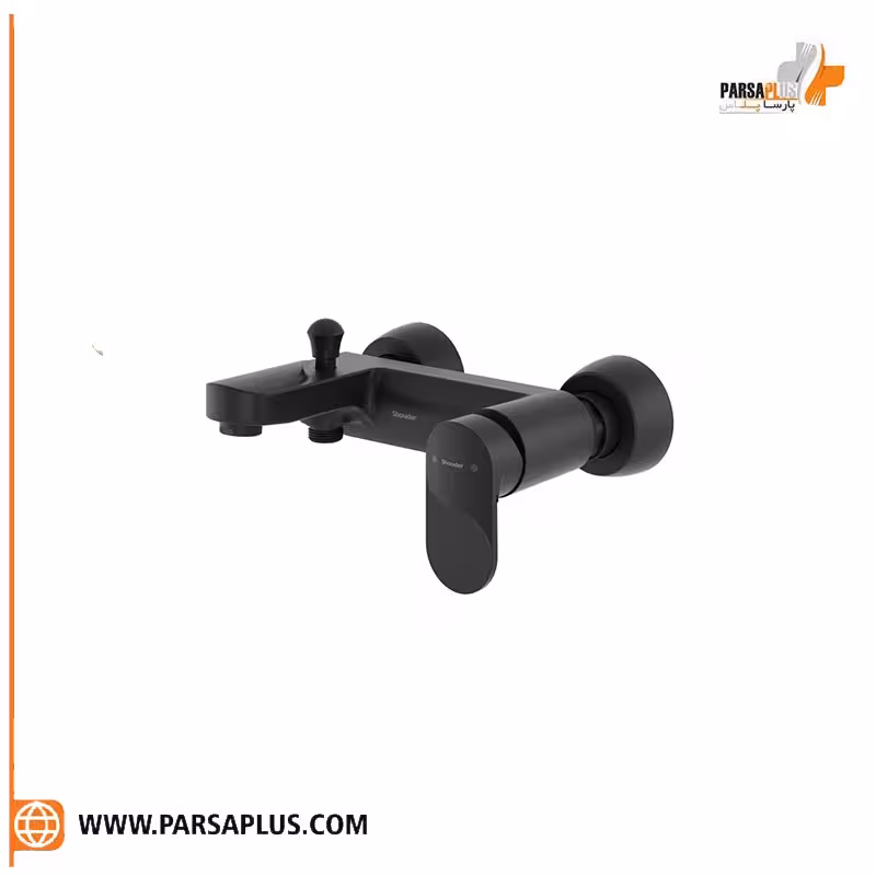 شیر حمام شودر مدل اسمارت مشکی