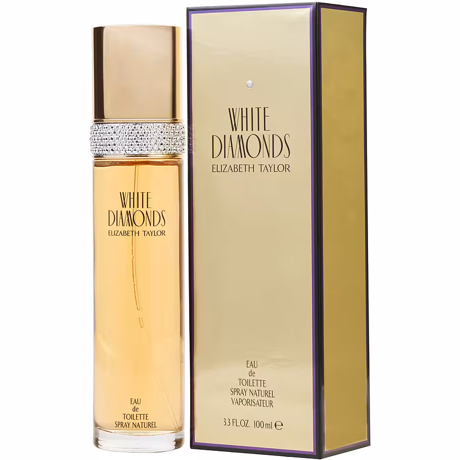 عطر و ادکلن زنانه الیزابت تیلور وایت دیاموندز ادوتویلت ELIZABETH TAYLOR WHITE DIAMONDS EDT FOR WOMEN