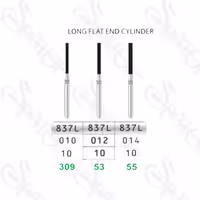 فرز الماسی توربین تراش LONG FLAT CYLINDER 837L تیزکاوان TEES KAVAN