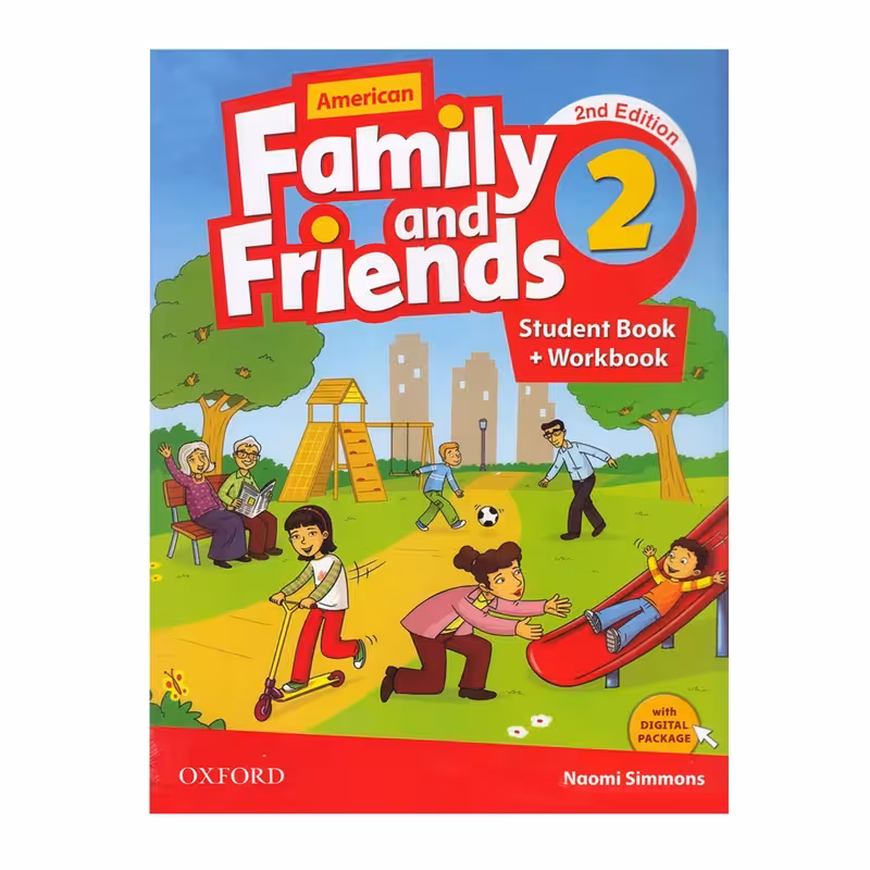 کتاب American Family And Friends 2 اثر Naomi Simmons انتشارات Oxford
