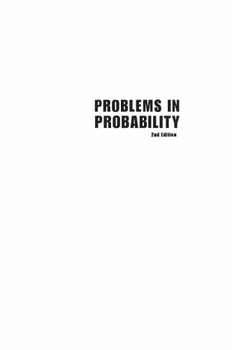 خرید و دانلود نسخه کامل کتاب Problems in Probability