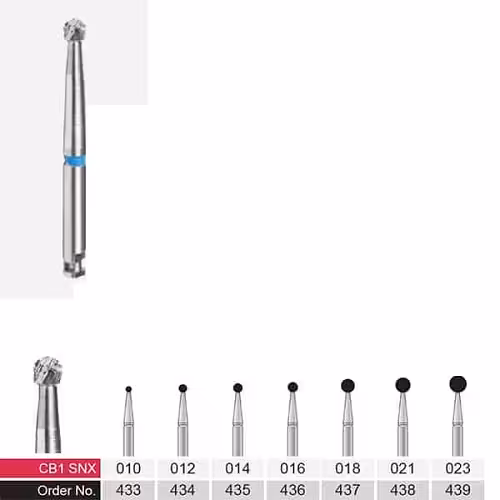 فرز کارباید دسته 26mm (جهت استفاده آنگل) Round – VerDent - فروشگاه تخصصی دندانپزشکی سپیرا