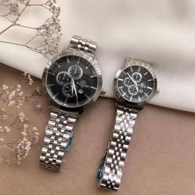 ست ساعت الگانس بند استیل Elegance