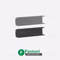 دستگیره پروفیلی مخفی U فرم زمینی طول 4800mm فانتونی L403 - L404