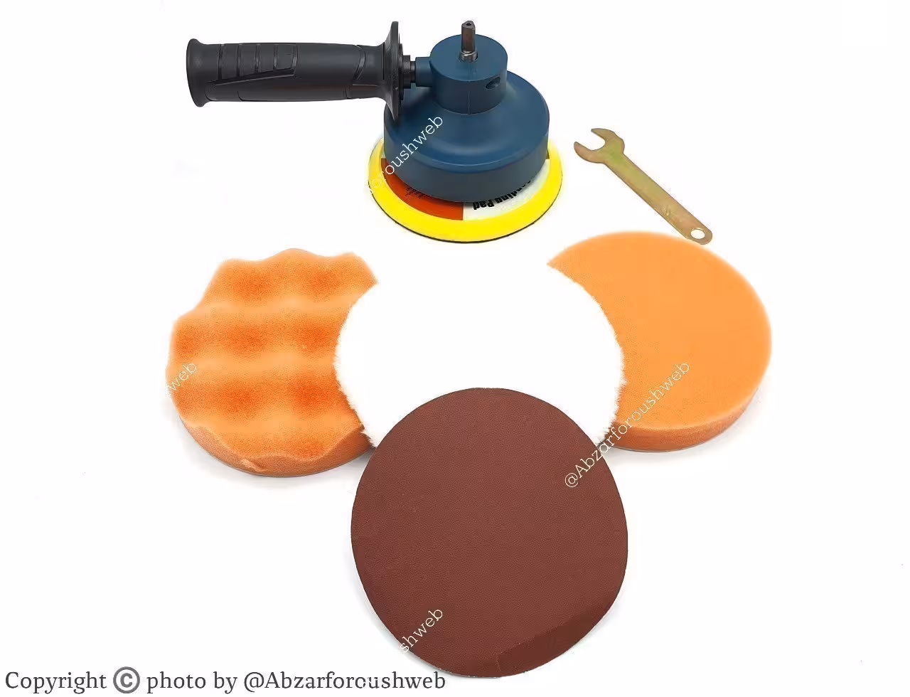 تبدیل 3 کاره دریل برقی به پولیش، سنباده و فرچه شستشو باس مدل 126