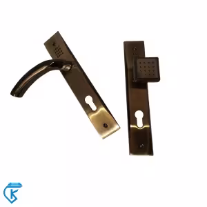 دستگيره آپارتمانی زيتونی خالدار راست مدل 5200